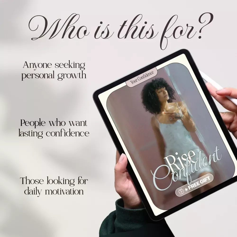 Rise Confident: 7-Day Confidence Reset Challenge Guide for Personal Growth & Empowerment