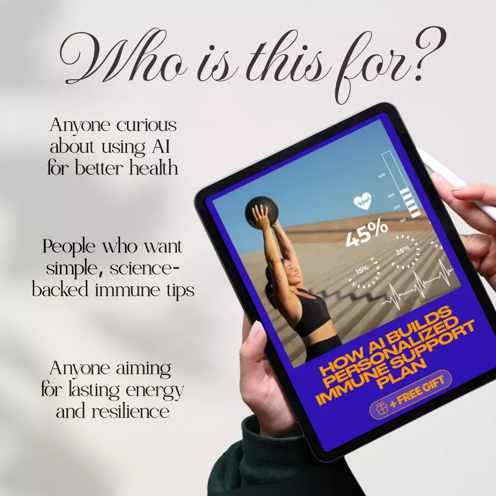 How AI Builds Personalized Immune Support Plan | Digital Guide for Tailored Health Strategies