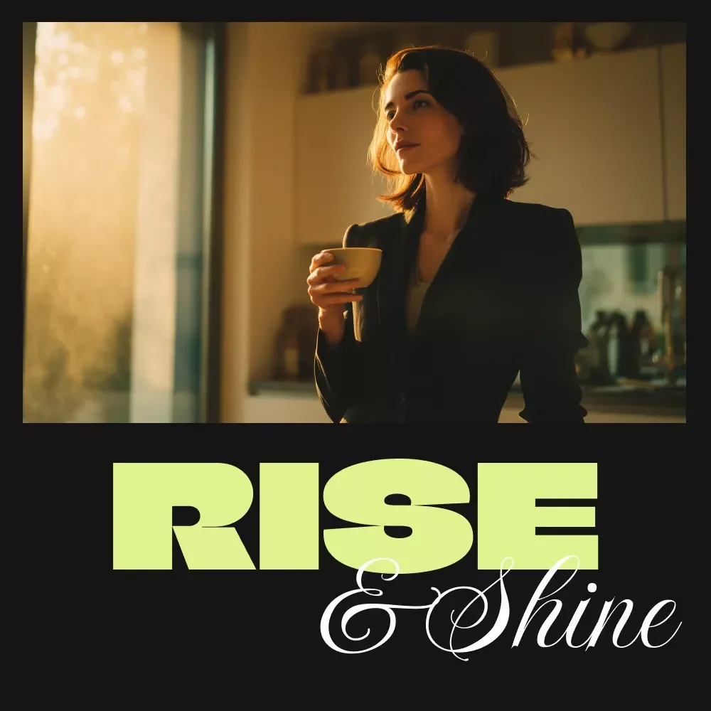 Rise & Shine | Morning Productivity Routine Guide | Digital Download for Women | eBook, Checklist & AI Prompts for Daily Success