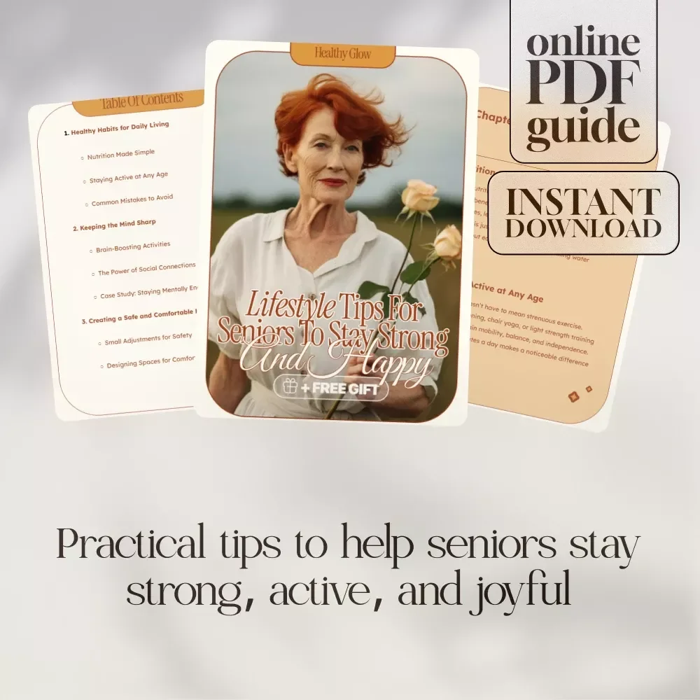 Lifestyle Tips for Seniors to Stay Strong and Happy | Digital Guide for Healthy Living, Wellness, and Daily Balance