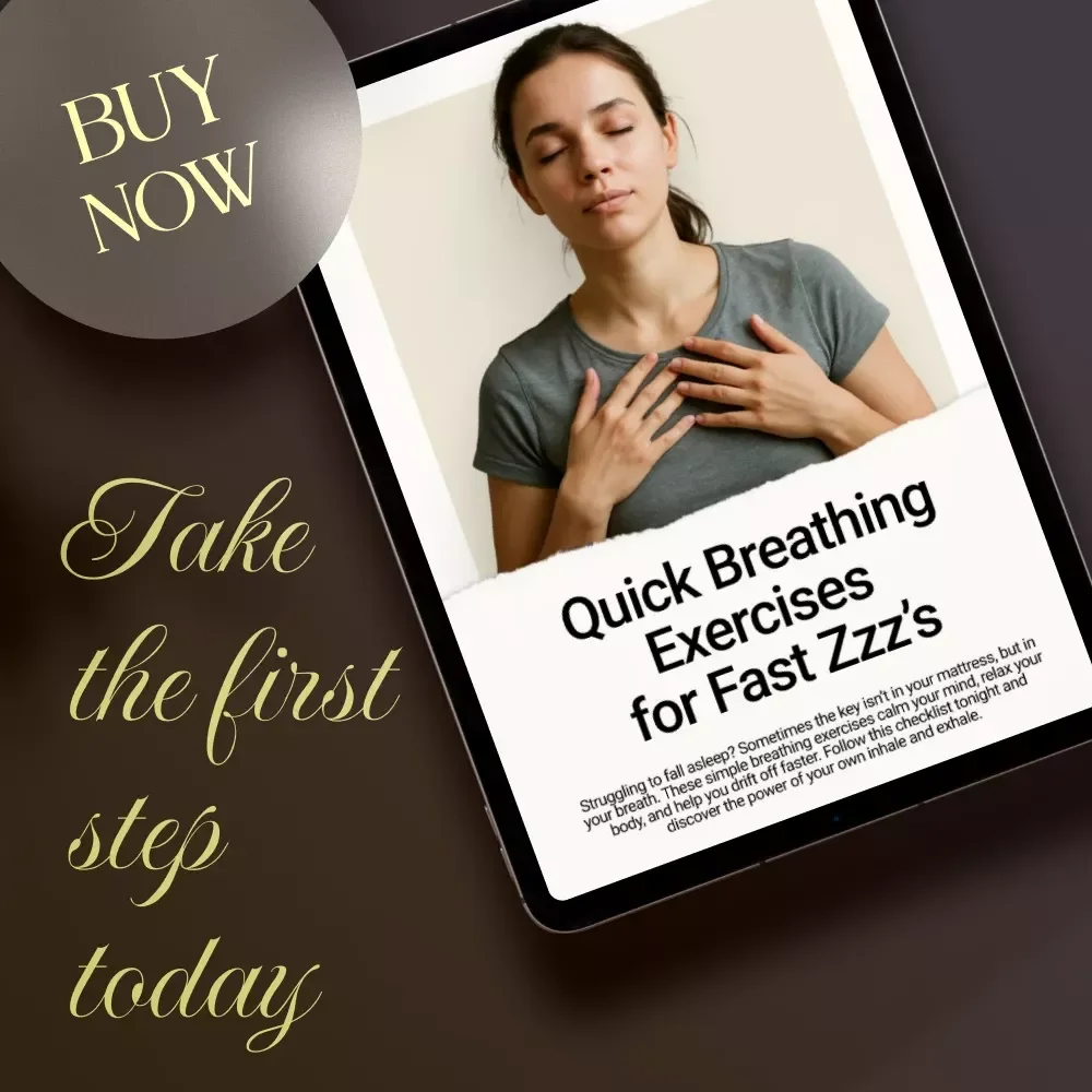 Quick Breathing Exercises for Fast Zzz’s | Sleep Checklist for Relaxation & Breathing Exercises for Faster Sleep