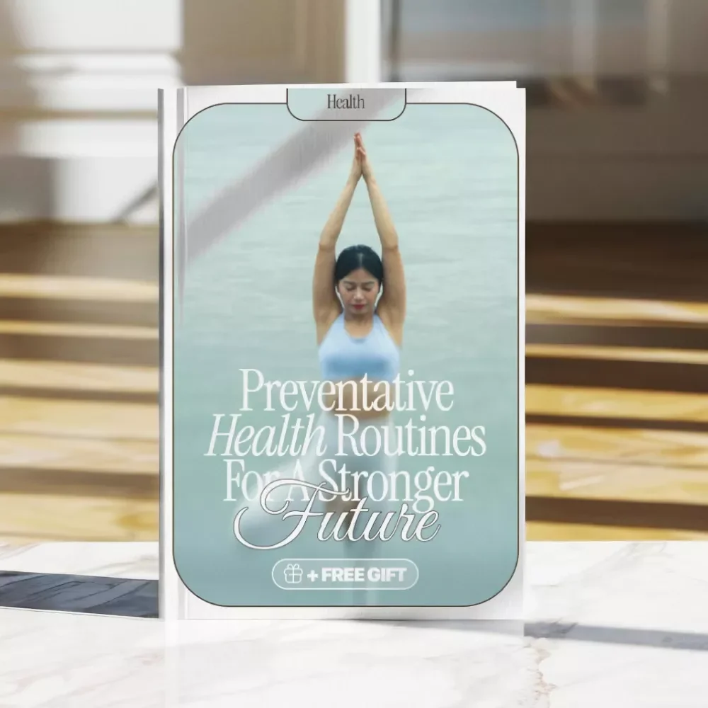 Preventative Health Routines for a Stronger Future | Wellness eBook | Digital Download Guide for Daily Habits, Longevity & Healthy Living