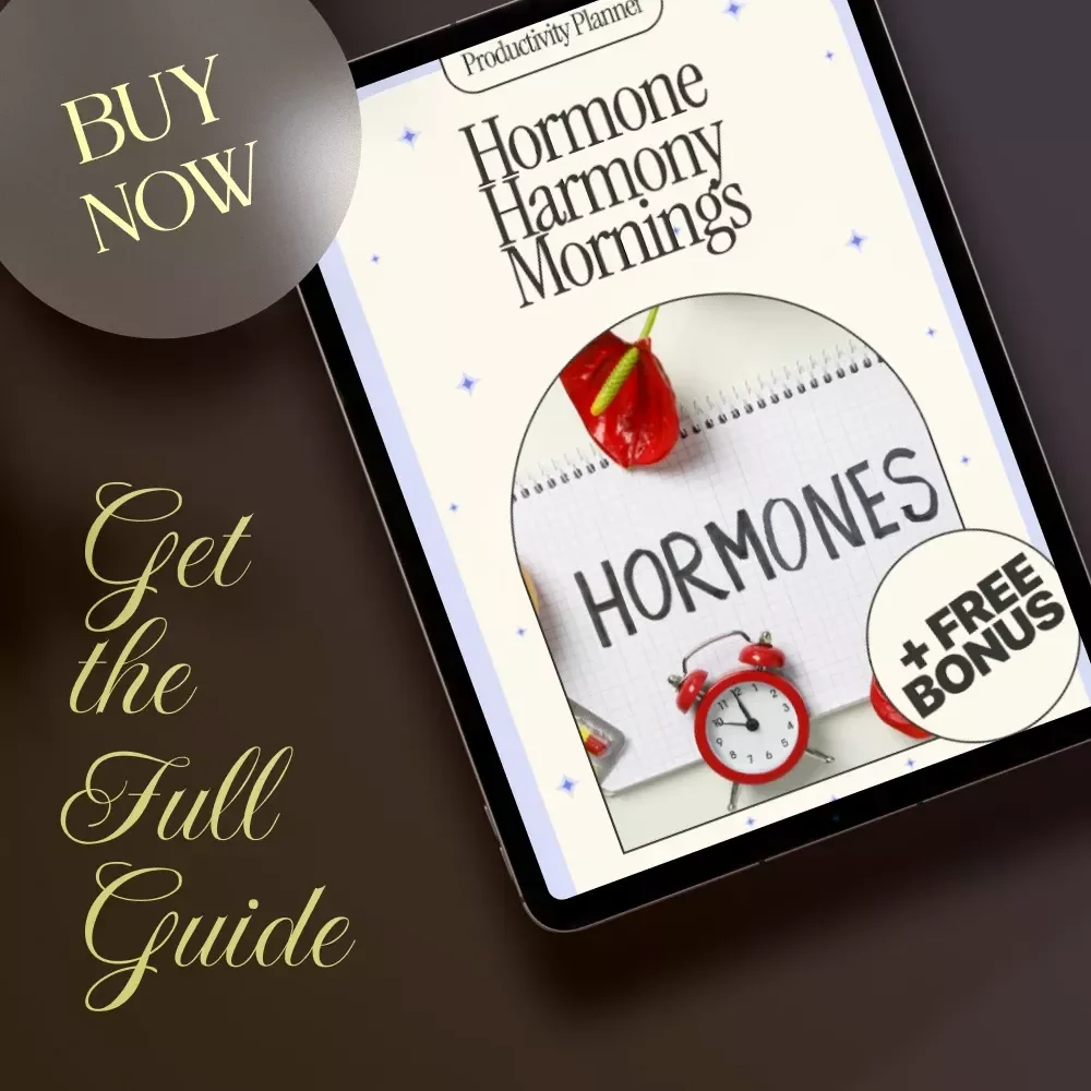 Hormone Harmony Mornings | Morning Routine for Balanced Hormones Guide, Wellness eBook & Digital Download