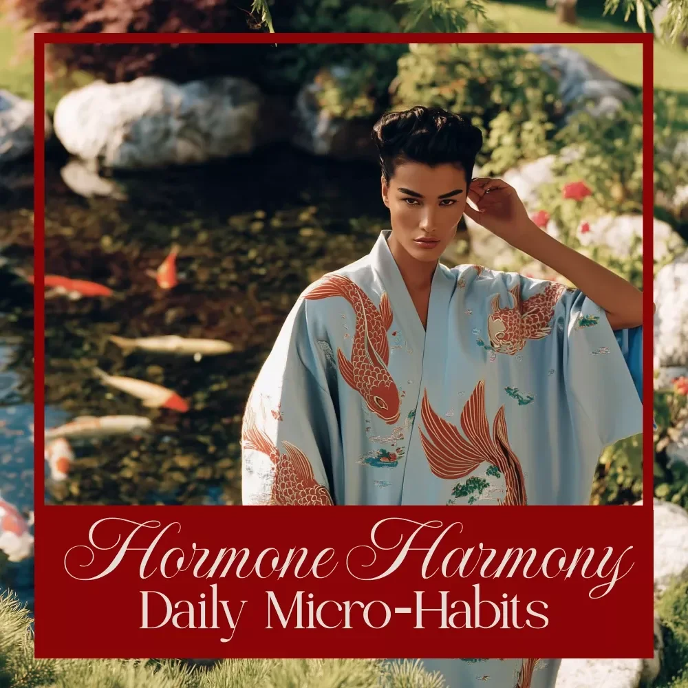 Daily Micro-Habits for Hormone Harmony | Digital Download Guide, Wellness eBook & Checklist for Balanced Energy, Stress Relief & Better Sleep