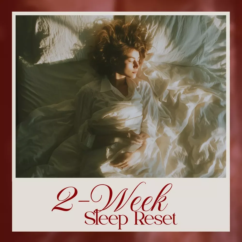 2-Week Sleep Reset Plan | Printable Checklist to Improve Sleep, Establish Bedtime Routine & Boost Energy