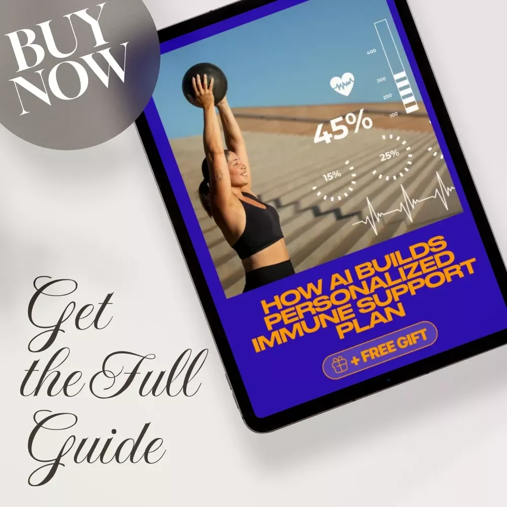 How AI Builds Personalized Immune Support Plan | Digital Guide for Tailored Health Strategies