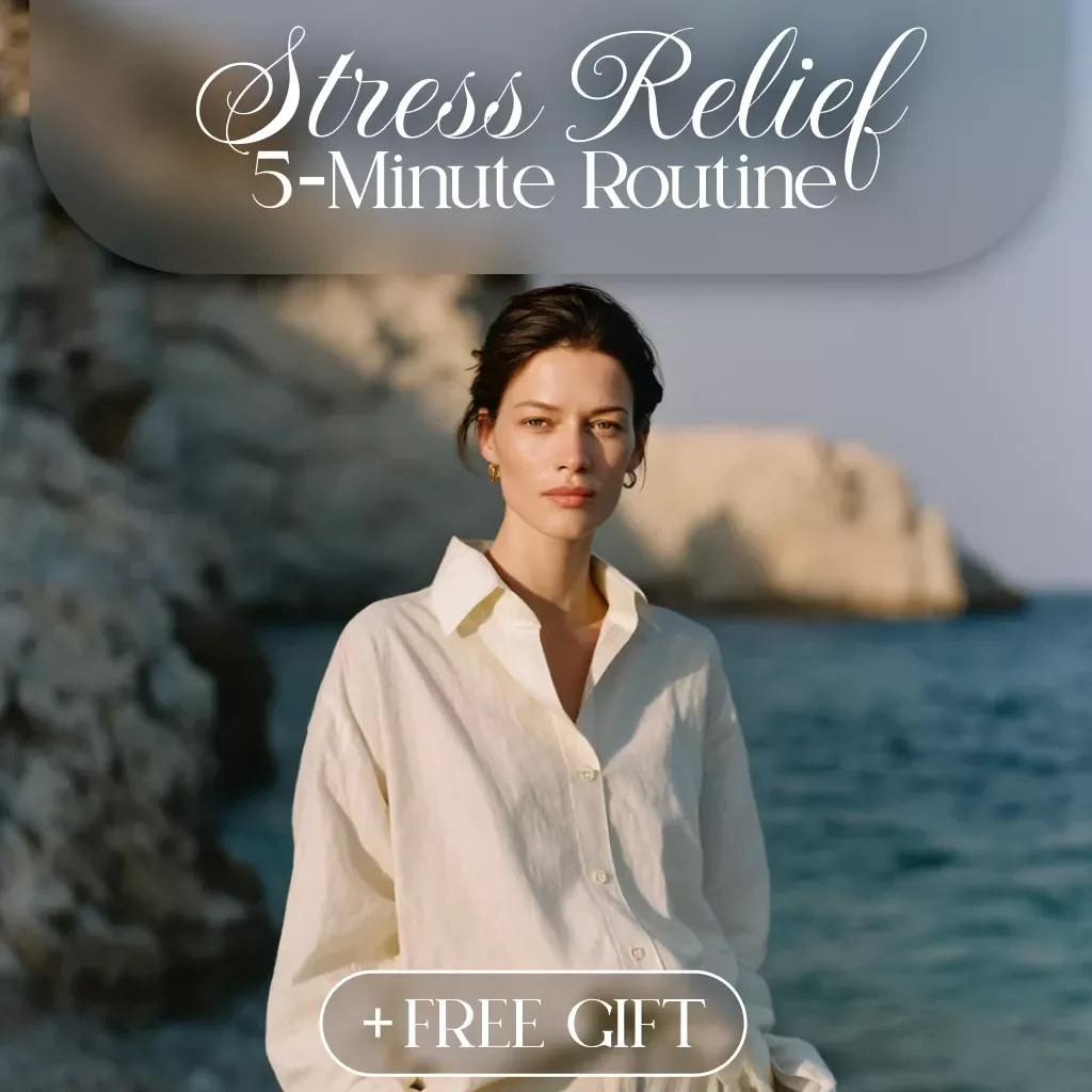Your 5-Minute Stress Relief Routine Checklist | Digital Download for Instant Calm, Mindfulness, Relaxation & Anxiety Relief