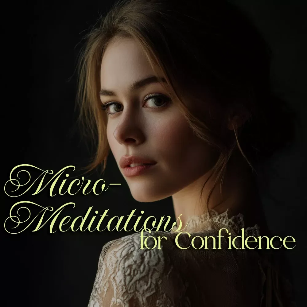 Confidence Boosting Micro-Meditations Checklist | Instant Digital Download
