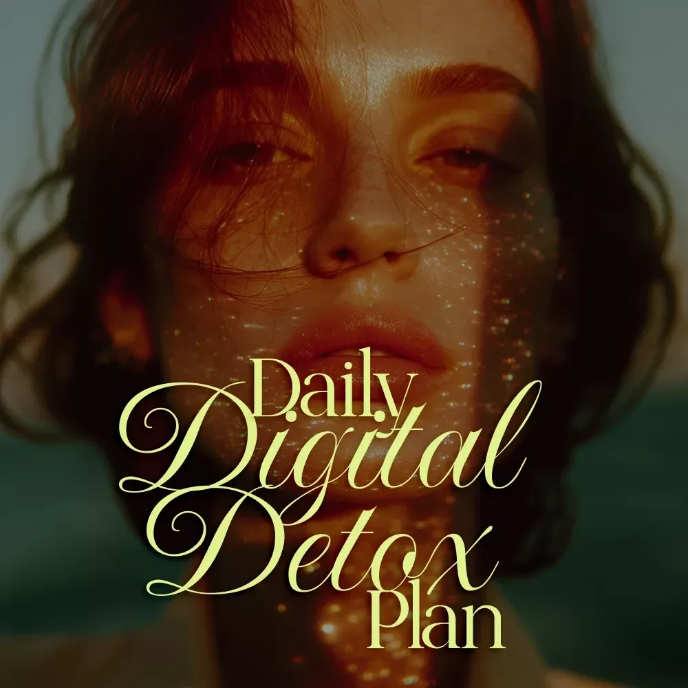 Your Daily Digital Detox Plan – Printable Checklist for Mindful Living, Daily Self Care, and Screen-Free Balance | Digital Detox Daily Plan eBook & Guide