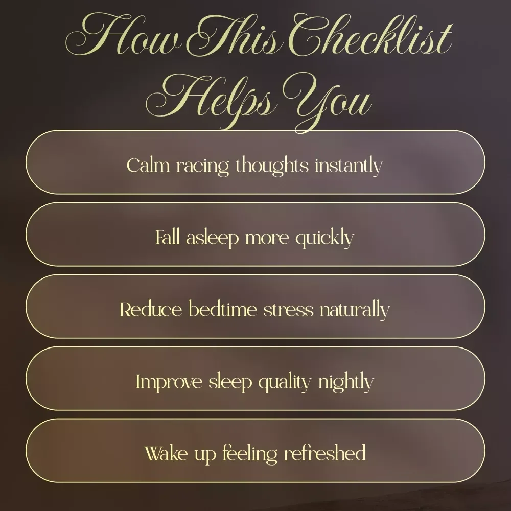 Quick Breathing Exercises for Fast Zzz’s | Sleep Checklist for Relaxation & Breathing Exercises for Faster Sleep