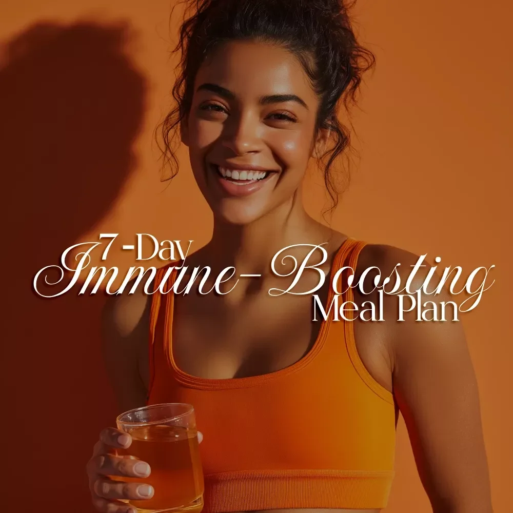 7-Day Immune-Boosting Meal Plan for Vitality | Digital Download Guide for Wellness, Nutrition, and Energy