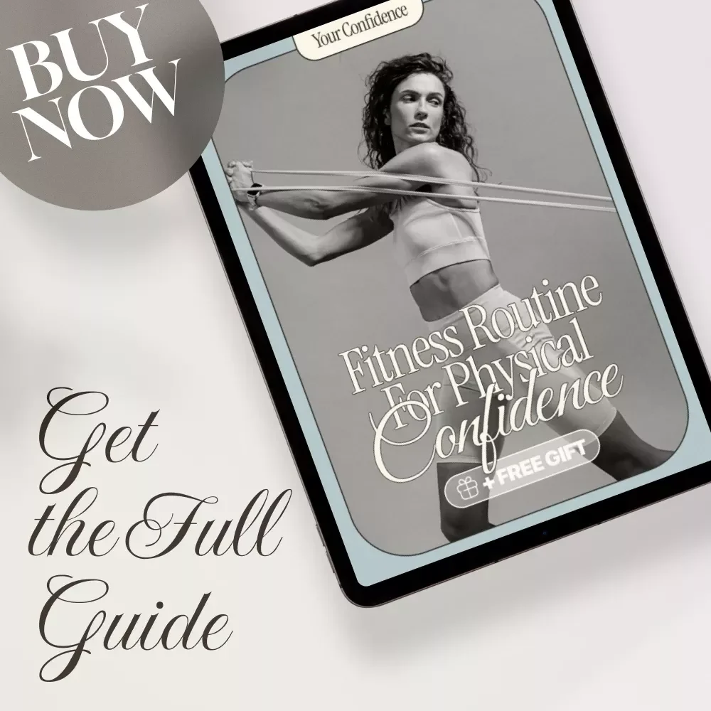 Fitness Routine for Physical Confidence Guide | Confidence-Boosting Fitness Routine Digital Download
