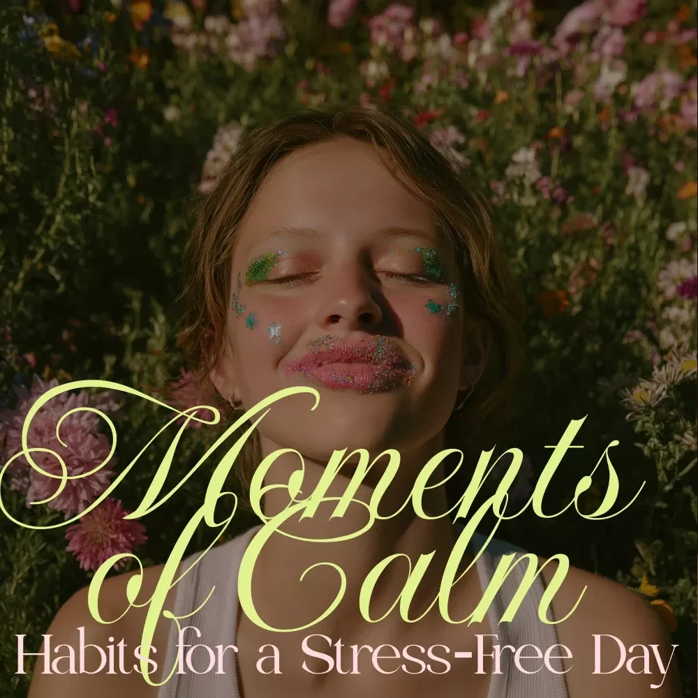 Moments of Calm: Micro-Habits for a Stress-Free Day | Daily Self-Care Guide, eBook & Checklist for Simple Mindful Living | Digital Download for Creating Micro-Habits for Daily Calm