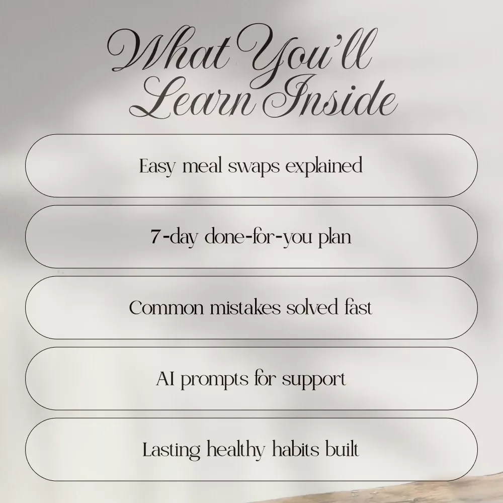 7-Day Immune-Boosting Meal Plan for Vitality | Digital Download Guide for Wellness, Nutrition, and Energy