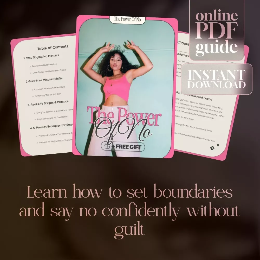 The Power of No: A Guide to Setting Boundaries & Saying No with Confidence
