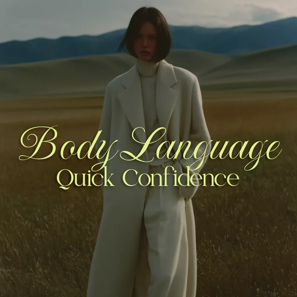 Body Language Quick Confidence Guide | Nonverbal Communication Tips & Confidence-Building Ebook for Personal Growth