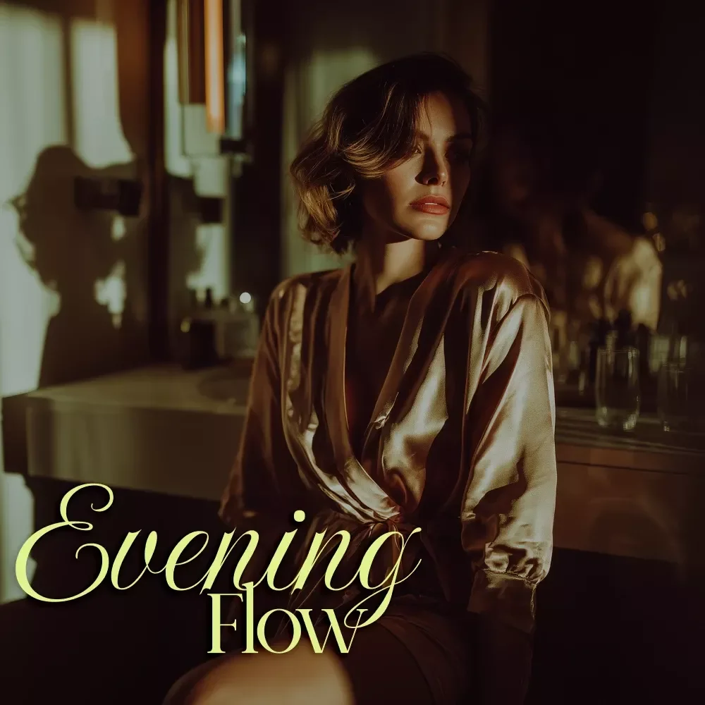 Evening Flow | Evening Planning Routine Guide for Women | Stress-Free Wind-Down & Smart Next-Day Prep | Digital Download eBook + Checklist