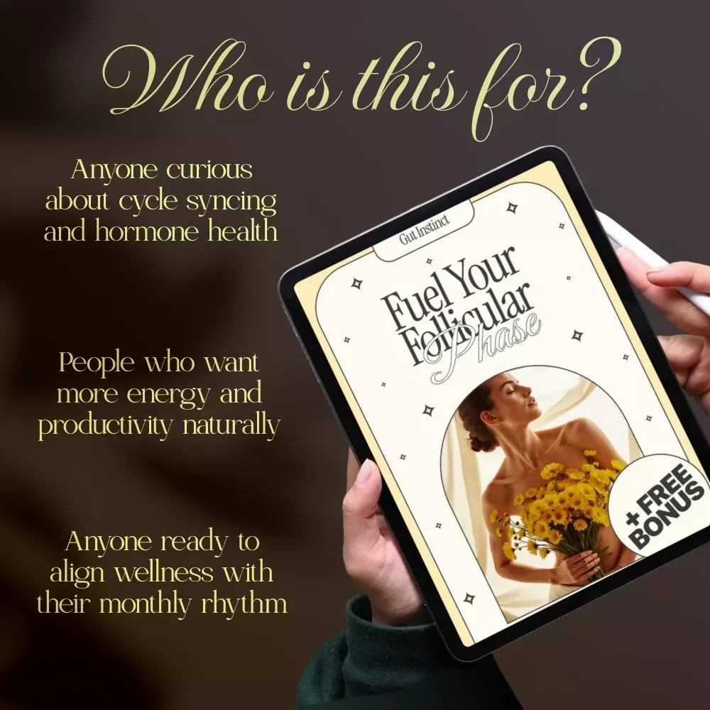 Fuel Your Follicular Phase | Cycle Syncing Guide, Nutrition & Workout eBook, Hormone Health Digital Download