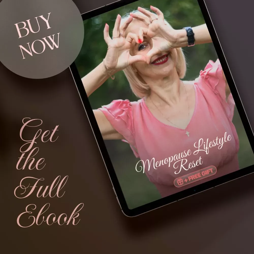 Menopause Lifestyle Reset | Digital Download eBook | Women's Health, Nutrition, Fitness, Sleep & Emotional Wellbeing Guide