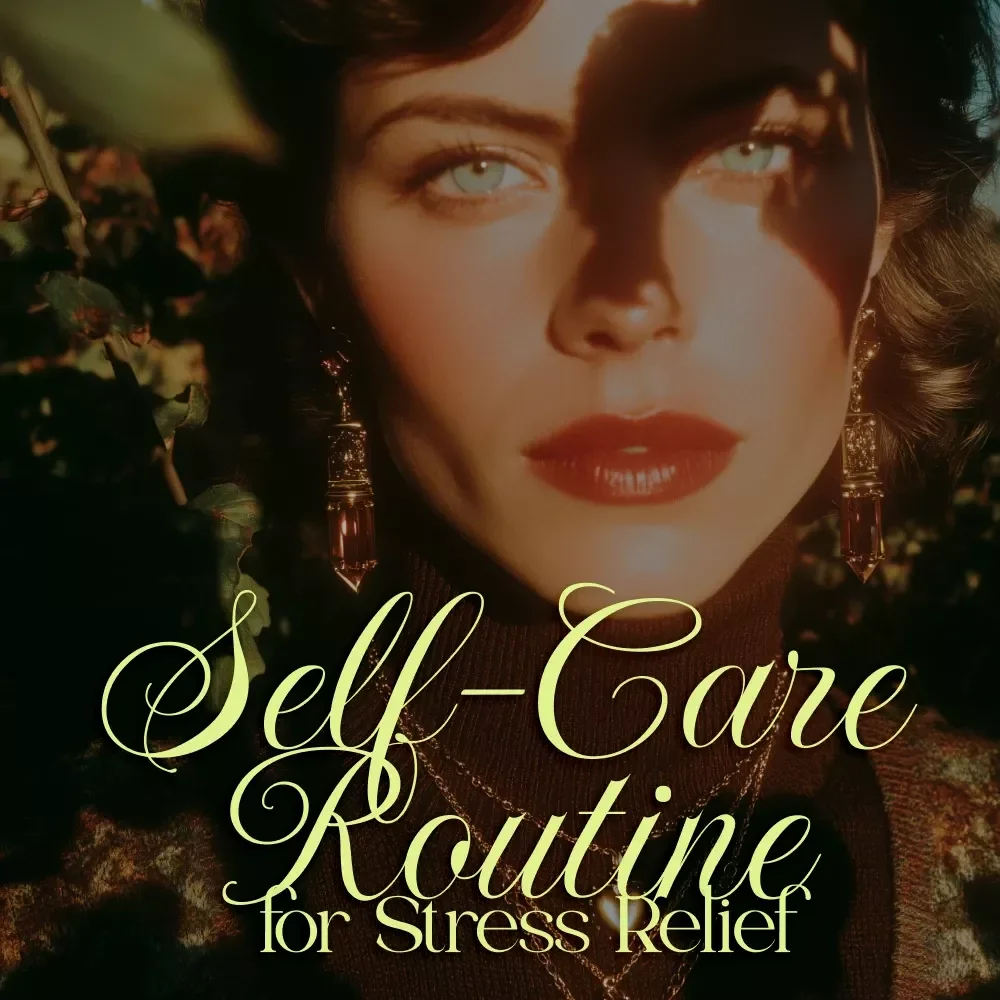 Your Self-Care Routine for Stress Relief | Stress Relief eBook | Digital Download Wellness Guide | Morning Rituals, Evening Wind-Down & Mindfulness Practices