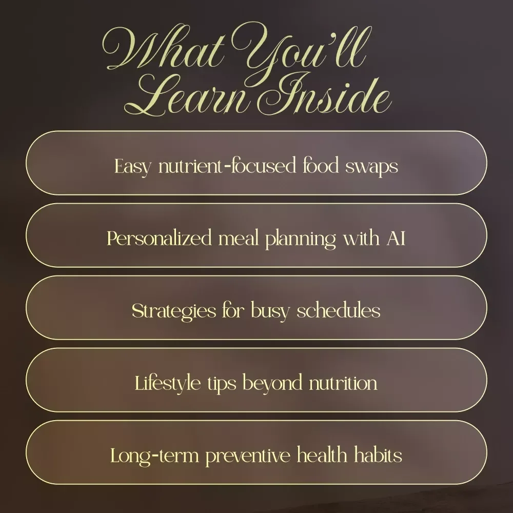 Eat Smart, Stay Strong: A Woman’s Guide to Preventive Eating | Nutrition & Wellness Digital Guide