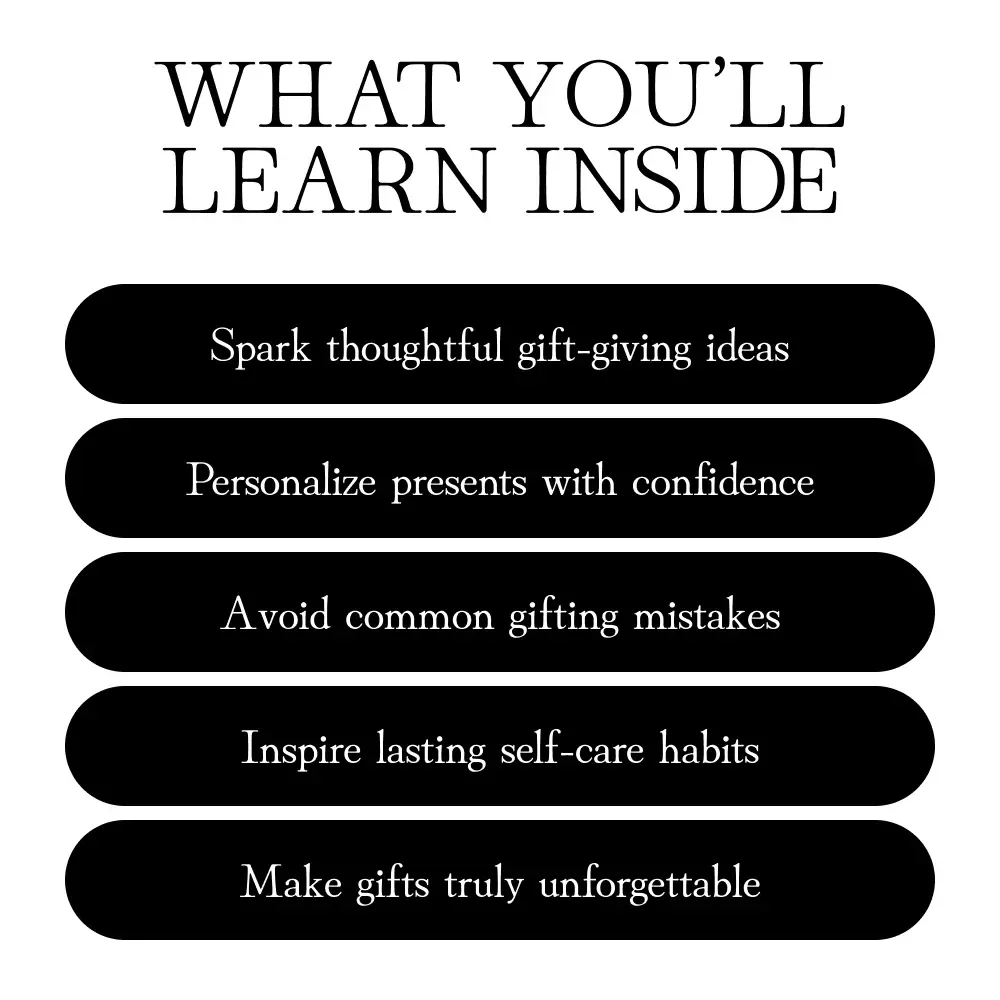 The Art of Self-Care Gifts for Women | Thoughtful Digital Guide for Meaningful & Personalized Self Care Gifts for Women