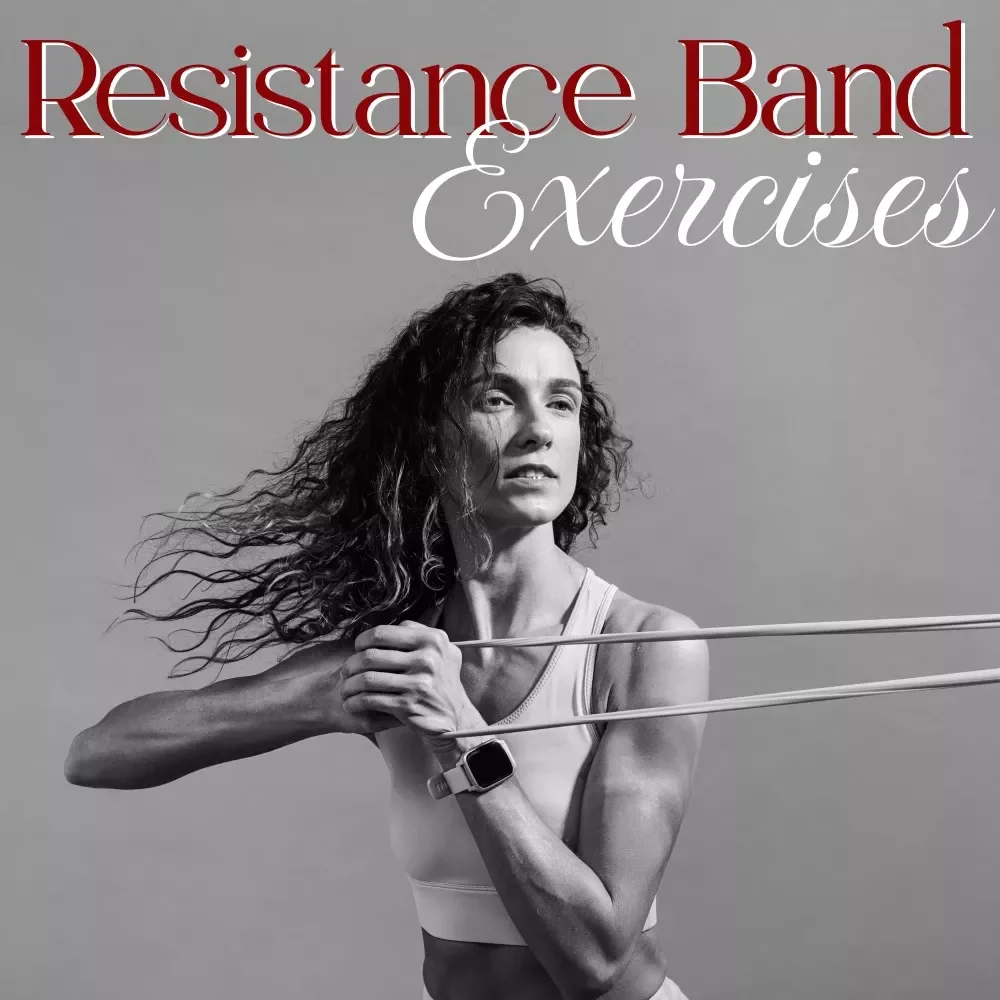 Resistance Band Exercises for Beginners | Printable Fitness Guide, Digital Download, Home Workout Routine, Beginner-Friendly eBook