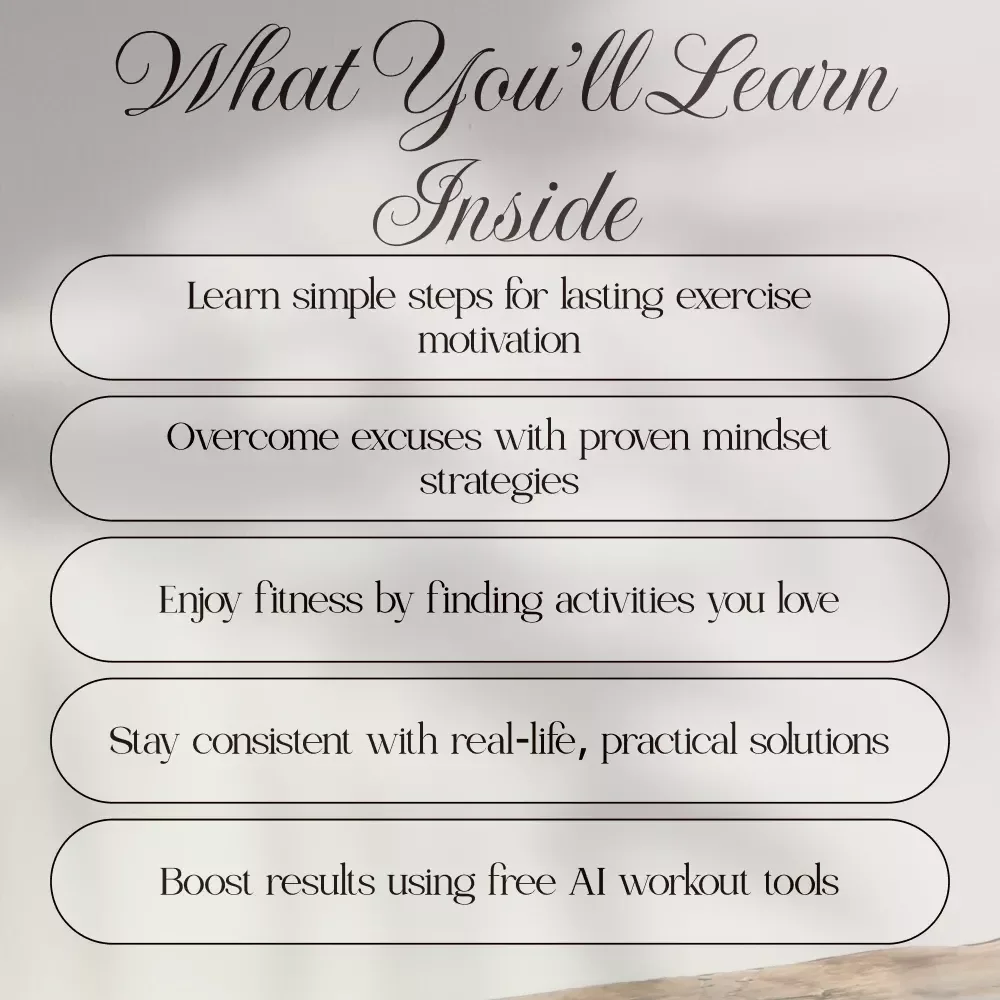 Move Your Body, Boost Your Life | Ebook for Motivation, Mindset & Exercise Success
