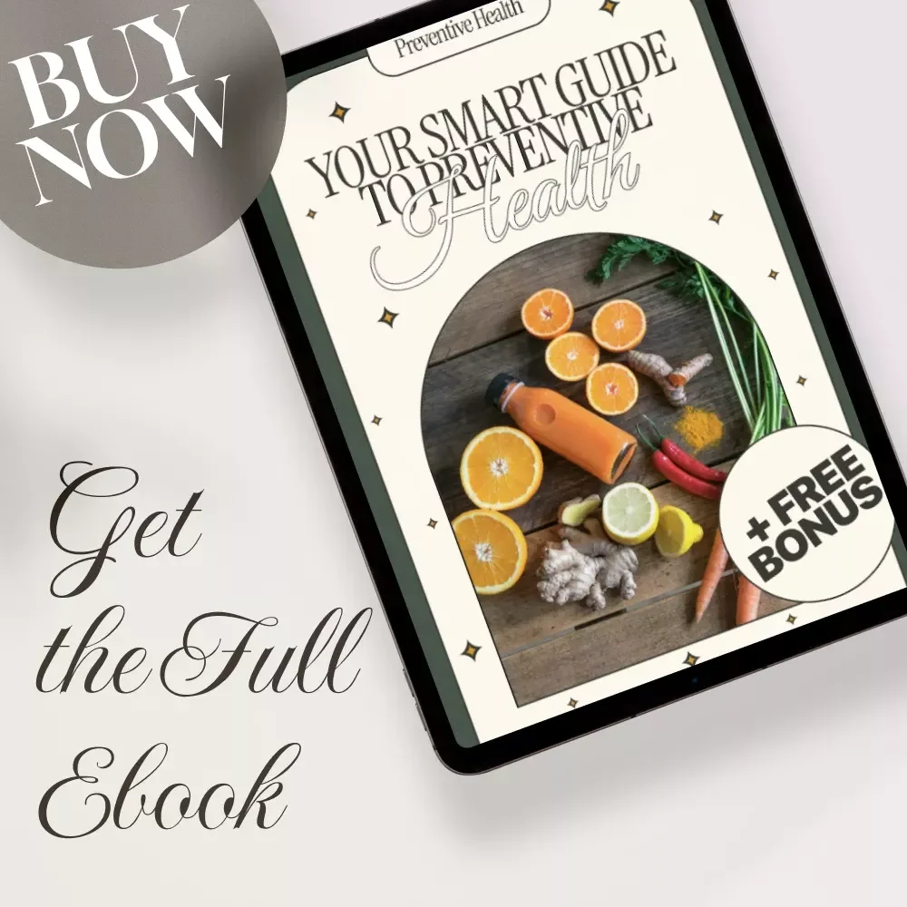 SheChecks: Your Smart Guide to Preventive Health | Preventive Health Screening Planner eBook for Women | Digital Download Wellness Guide