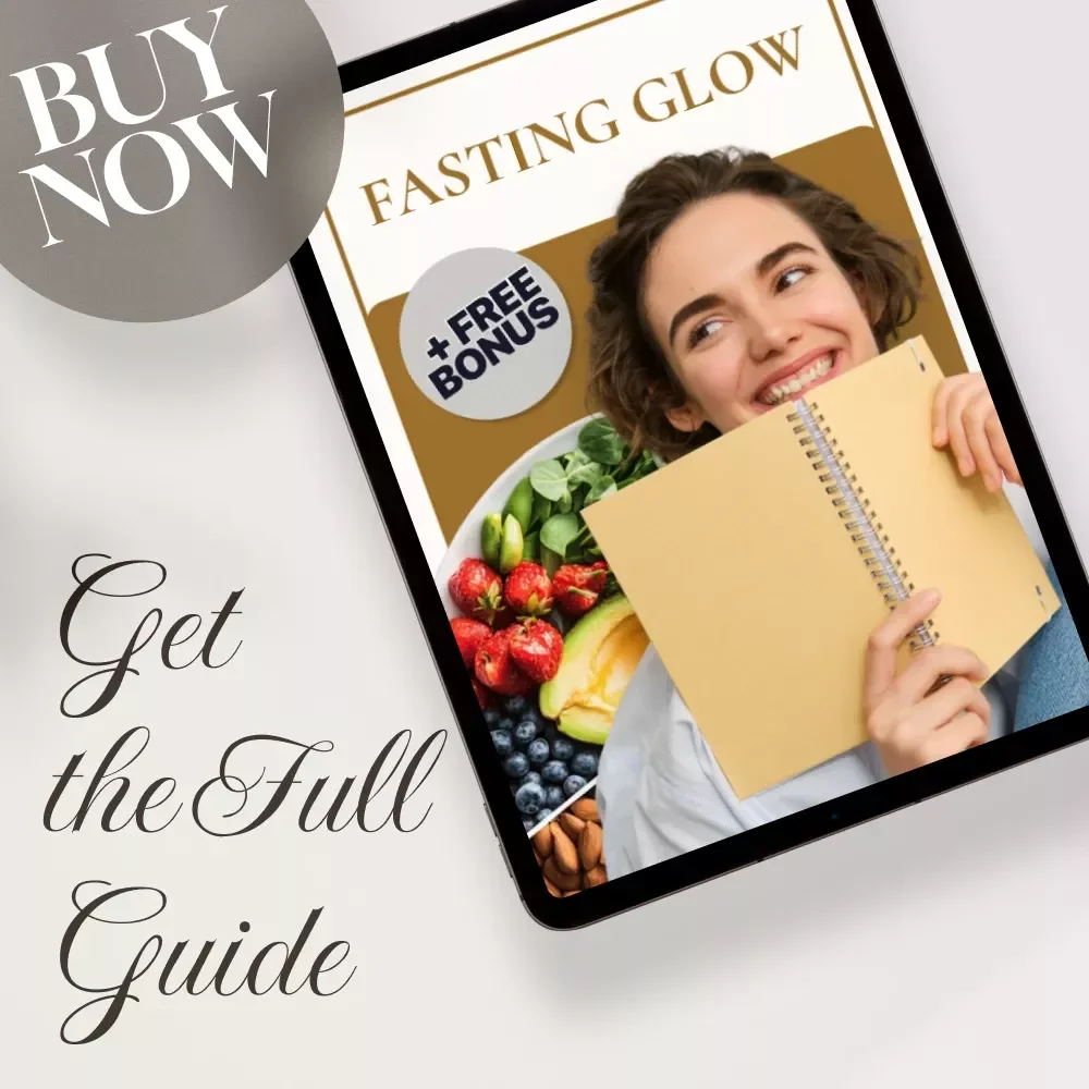 Fasting Glow | Intermittent Fasting Benefits Guide for Women | Digital Download Wellness eBook & Checklist