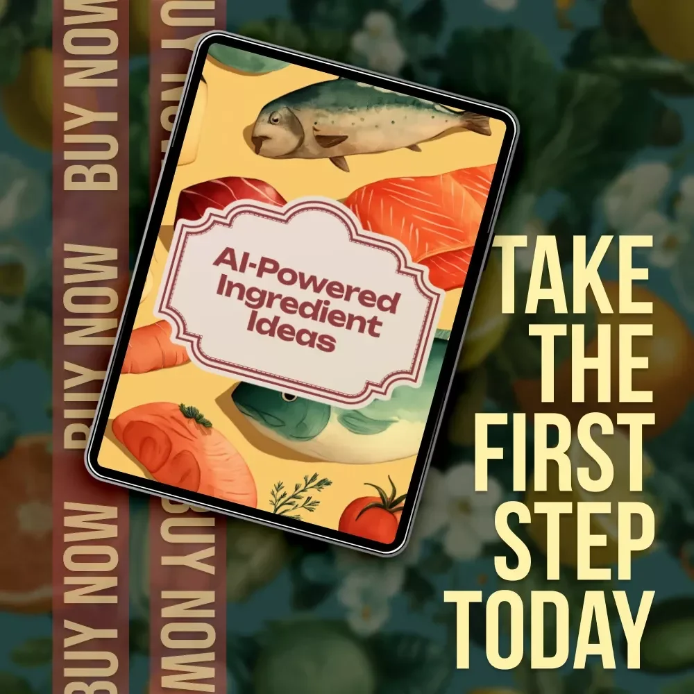 AI-Powered Ingredient Ideas | Digital Download Checklist | What Can I Cook With Ingredients I Have With AI | Recipe Inspiration Guide