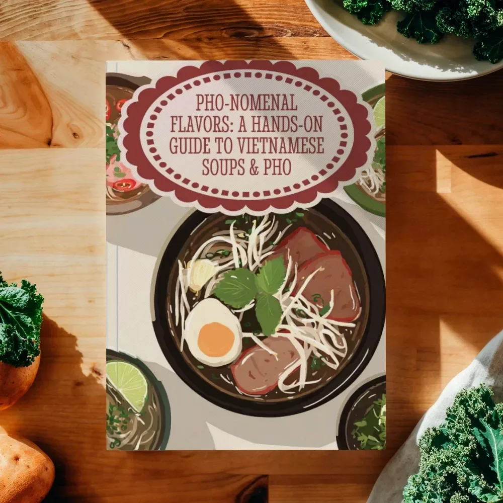 Pho-nomenal Flavors: A Hands-On Guide to Vietnamese Soups & Pho | Vietnamese Food Recipes Pho & Soups Digital Ebook