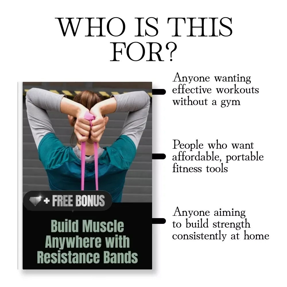Build Muscle Anywhere with Resistance Bands | Digital Fitness Guide for Strength Training