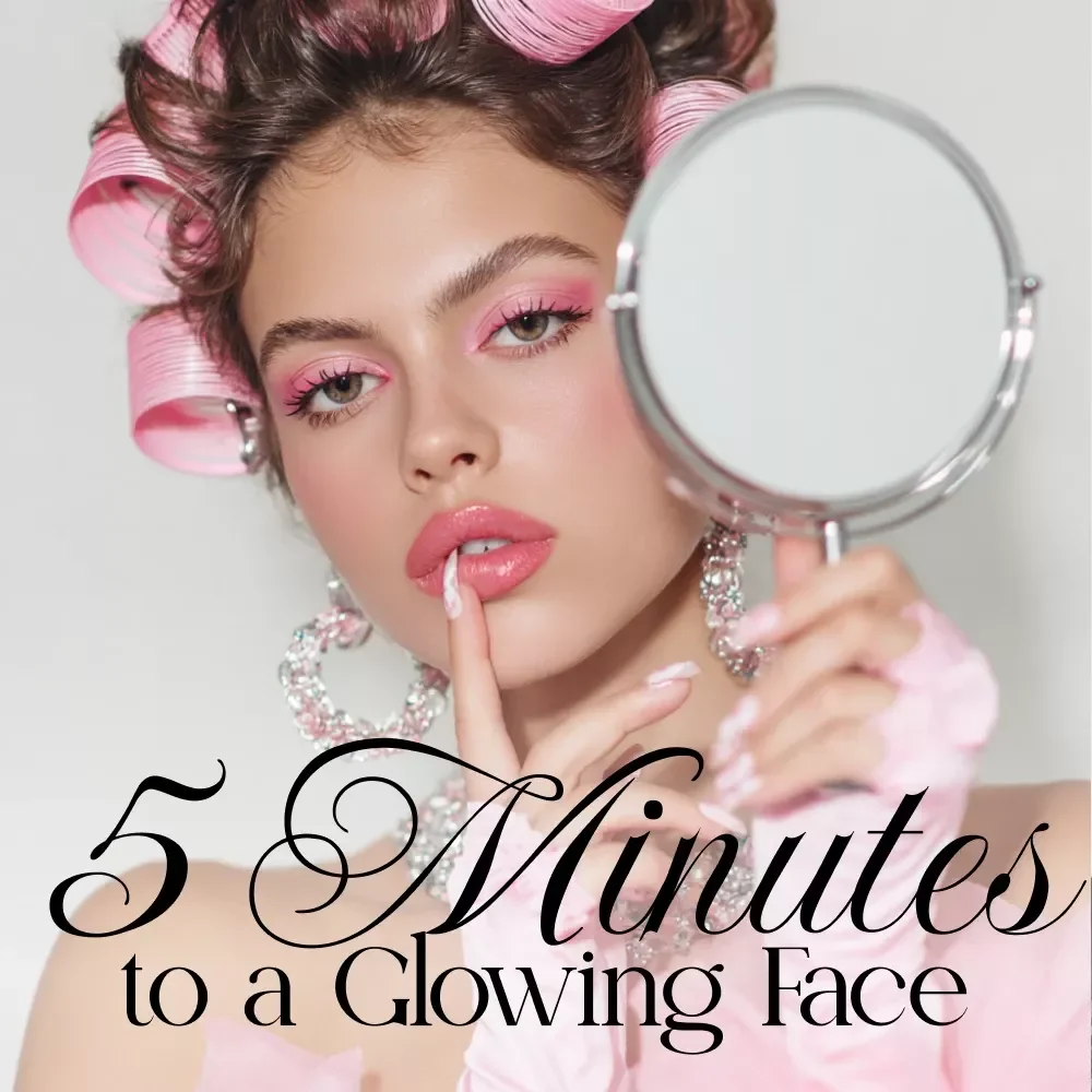 Five Minutes to a Glowing Face | Digital Download Guide for Radiant Skin, Facial Massage Routine, Skincare Ritual, Stress Relief & Self-Care Ebook