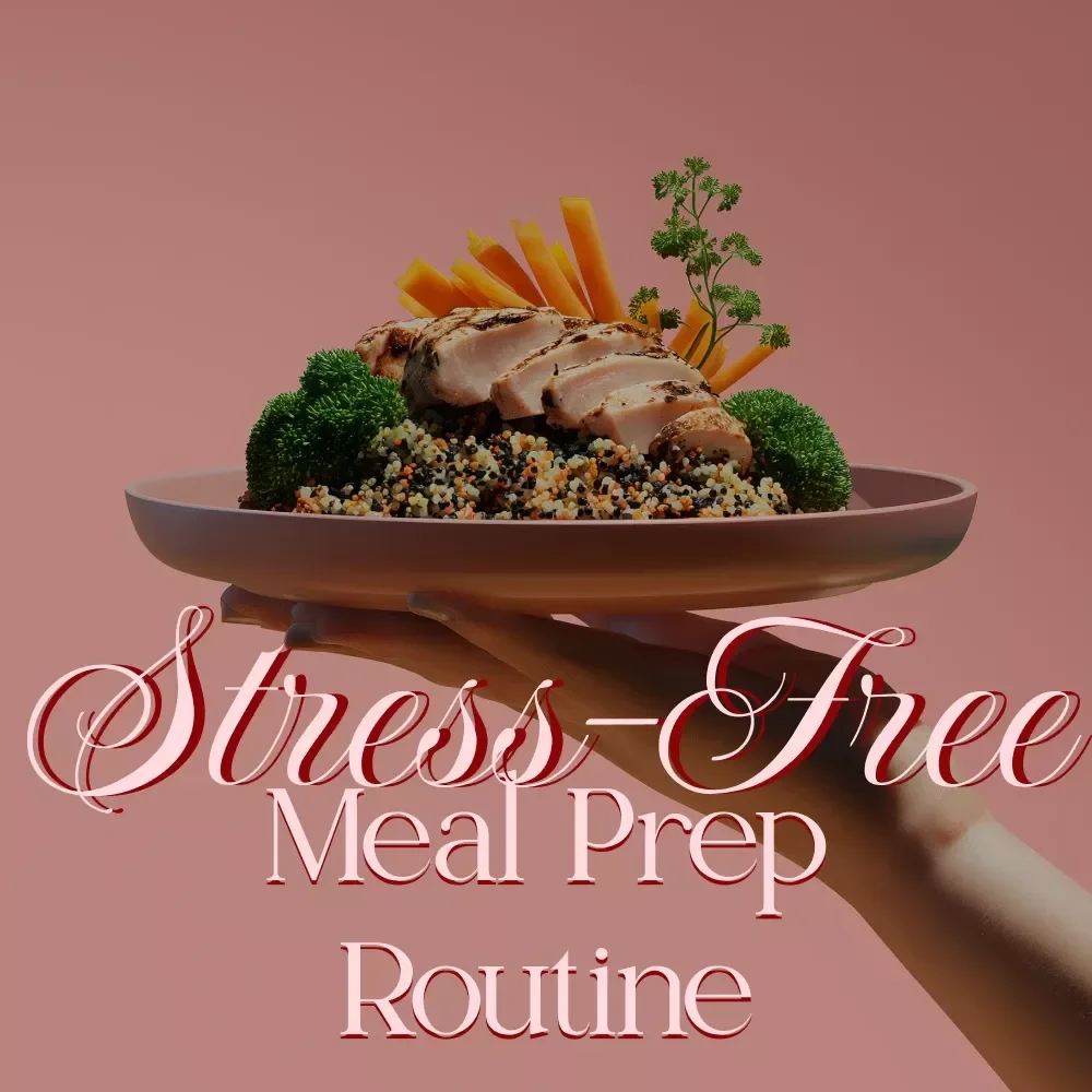 Stress-Free Meal Prep Routine | Digital Guide for Easy Batch Cooking, Pantry Tips, and Time-Saving Hacks | Printable eBook Download