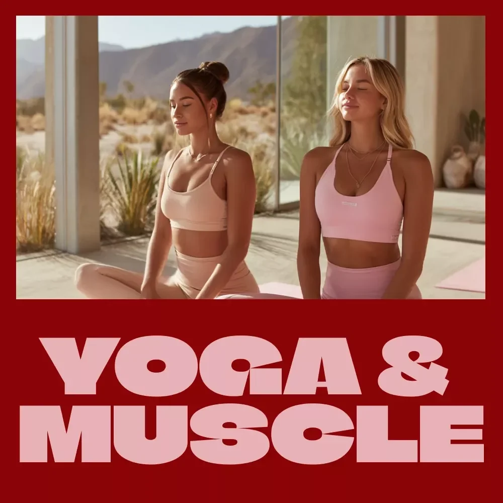 Yoga & Muscle | Strength-Building Yoga Guide for Women | Digital Download Fitness eBook, Checklist & AI Practice Prompts