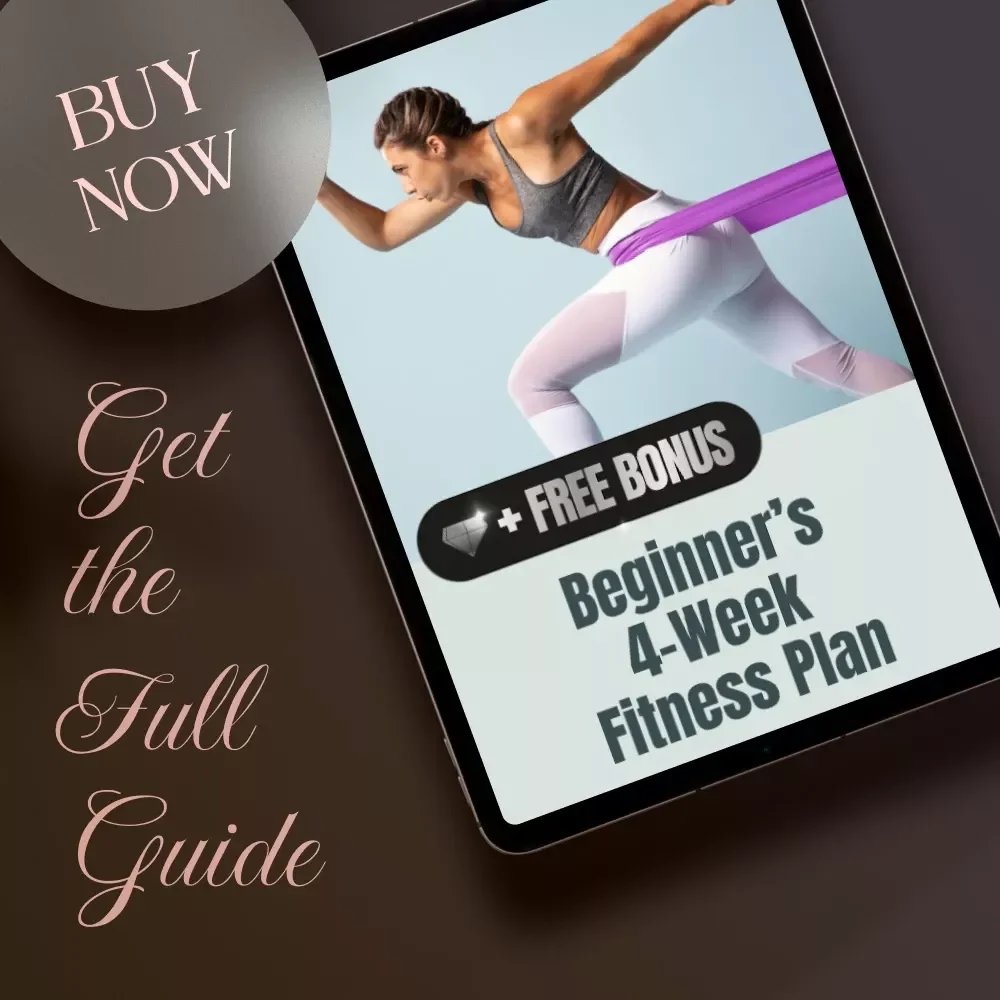Beginner’s 4-Week Fitness Plan | Digital Workout Guide, Step-by-Step Training Schedule, Goal-Setting & AI Coaching Prompts