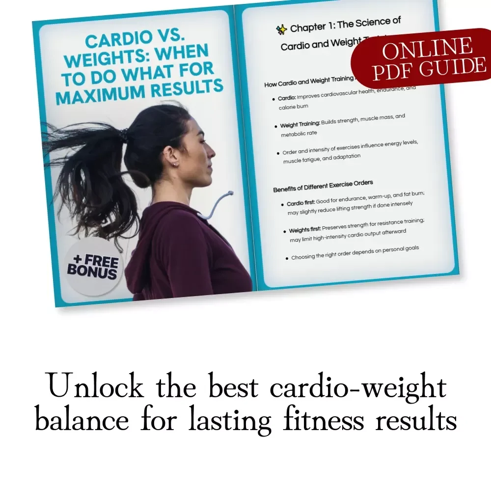 Cardio vs. Weights: When to Do What for Maximum Results | Ultimate Fitness Guide | Should You Do Cardio Before or After Weights?