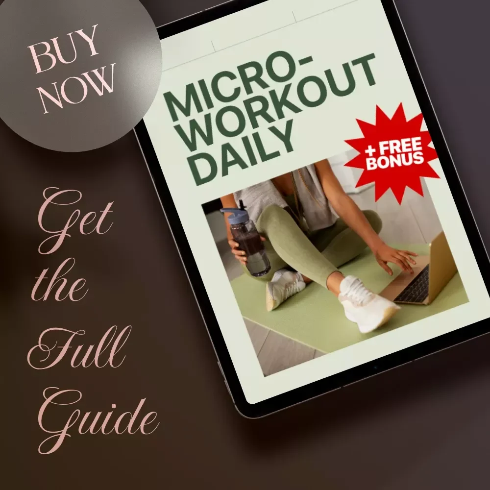 Micro-Workout Daily | Digital Fitness Guide for Busy People | 5-Minute Workouts, Quick Routines & Everyday Energy Boost