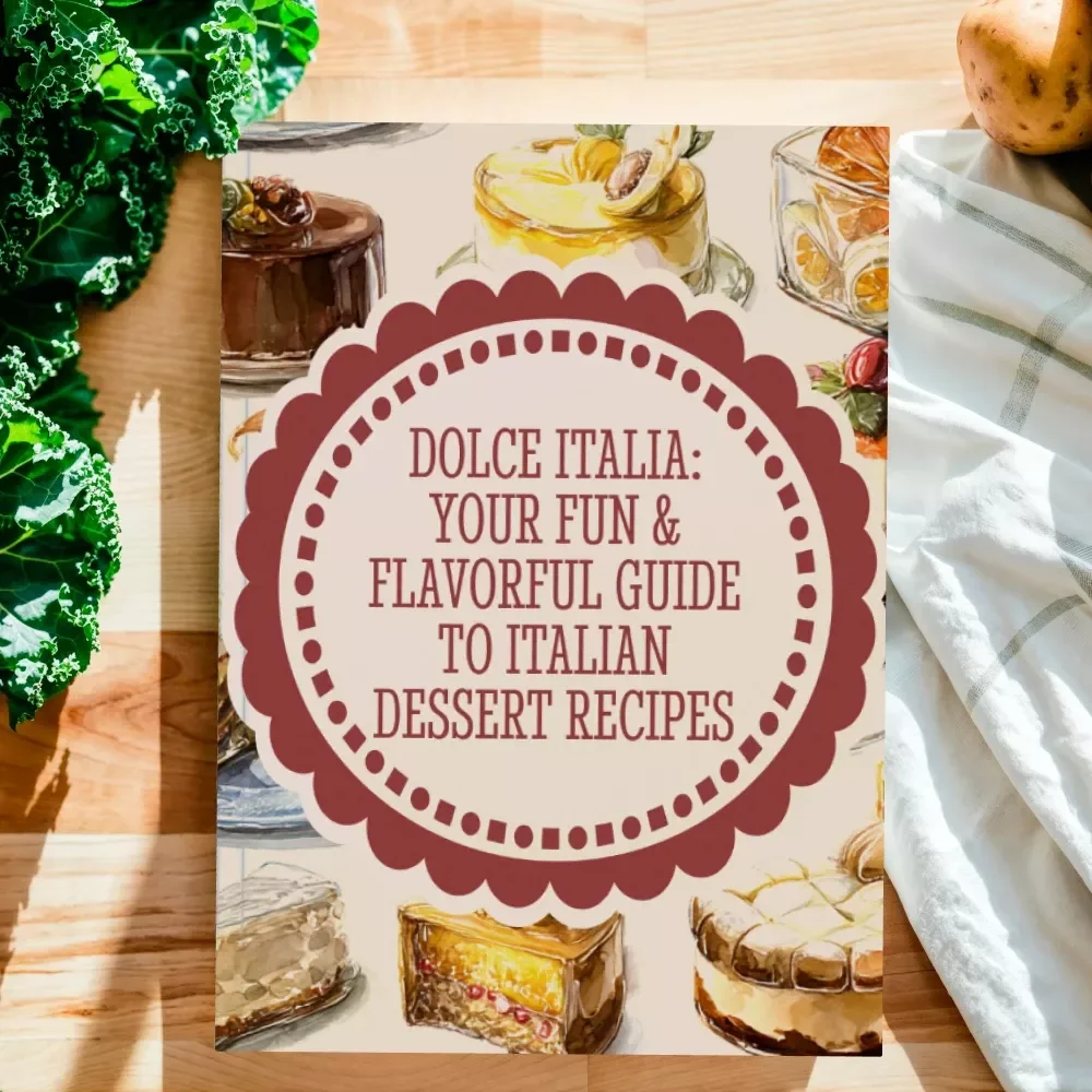 Dolce Italia: Your Fun & Flavorful Guide to Italian Dessert Recipes | Italian Food Recipes Desserts eBook Download