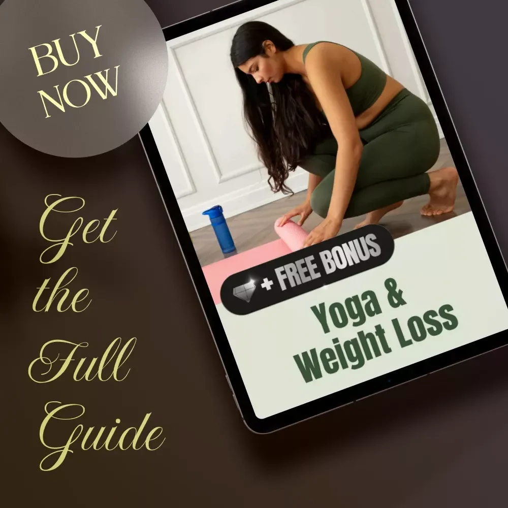 Yoga & Weight Loss Guide | Digital Download | Does Yoga Help You Lose Weight? Beginner to Advanced Tips with AI Prompts