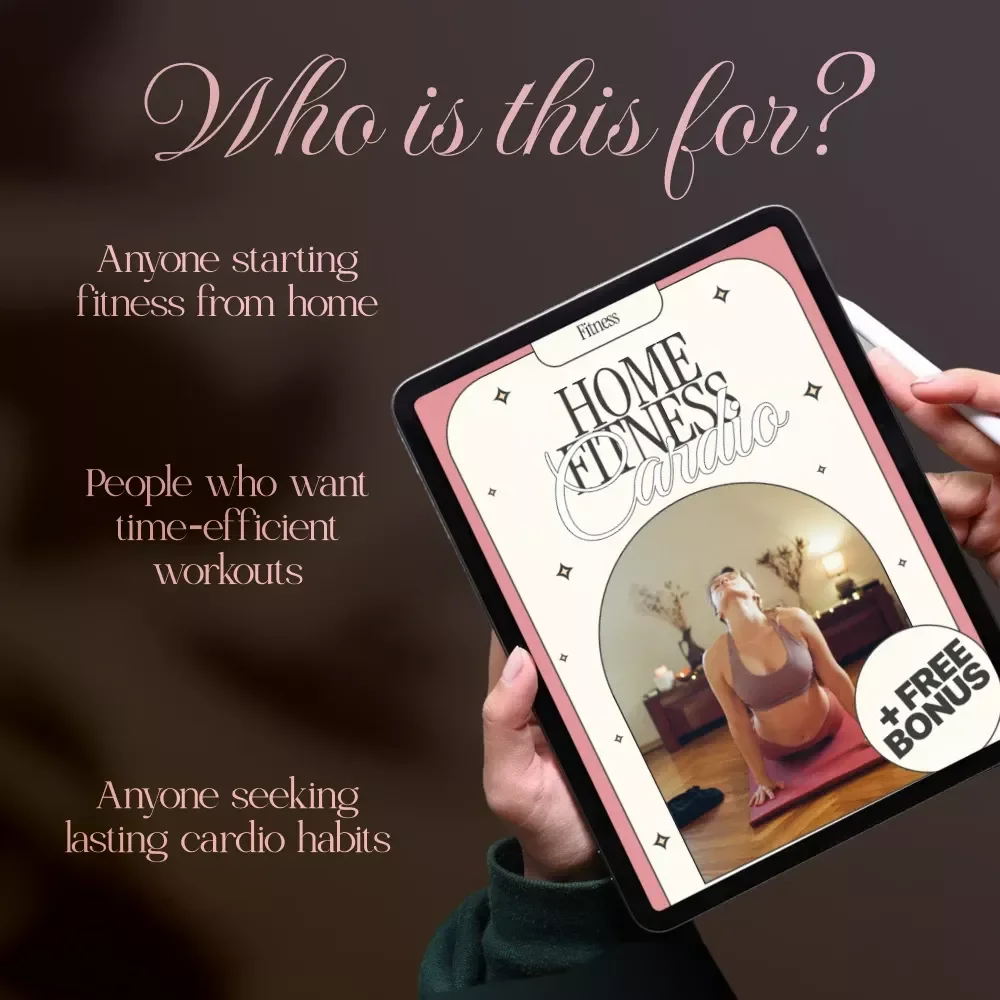 Home Fitness Cardio | At-Home Cardio eBook for Beginners to Intermediate | Simple No-Equipment Workouts, AI-Powered Training Plans & Motivation Tips