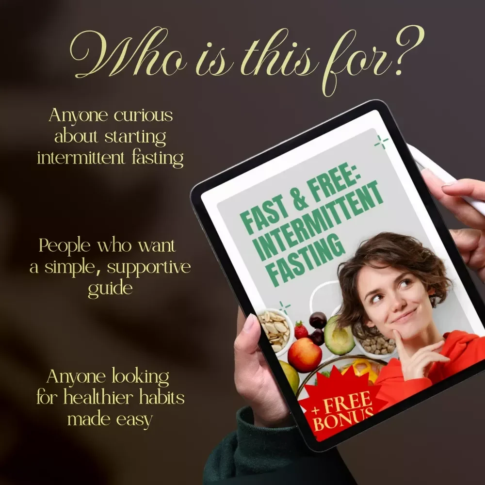 Fast & Free: Intermittent Fasting Guide | How to Do Intermittent Fasting for Weight Loss, Meal Planning & Motivation Support