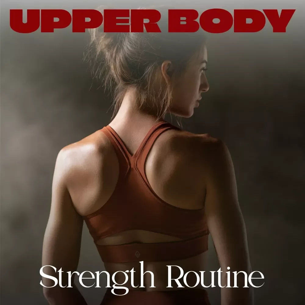 Upper Body Strength Routine | Printable Workout Guide for Building Muscle, Boosting Confidence & Tracking Progress | Digital Fitness Download