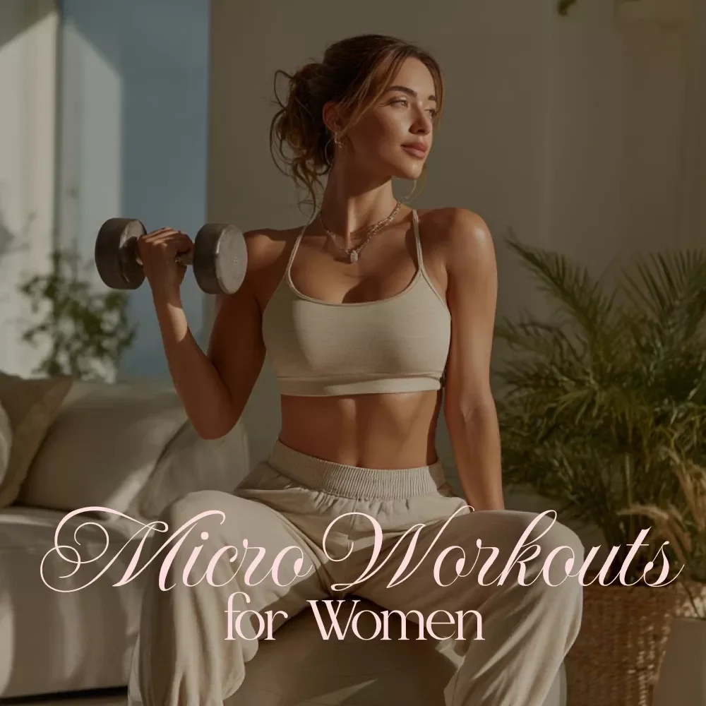 Micro Workouts for Women: Quick, Effective, and Energizing Checklist | Fitness PDF Download | Micro Workouts for Women Printable Routine