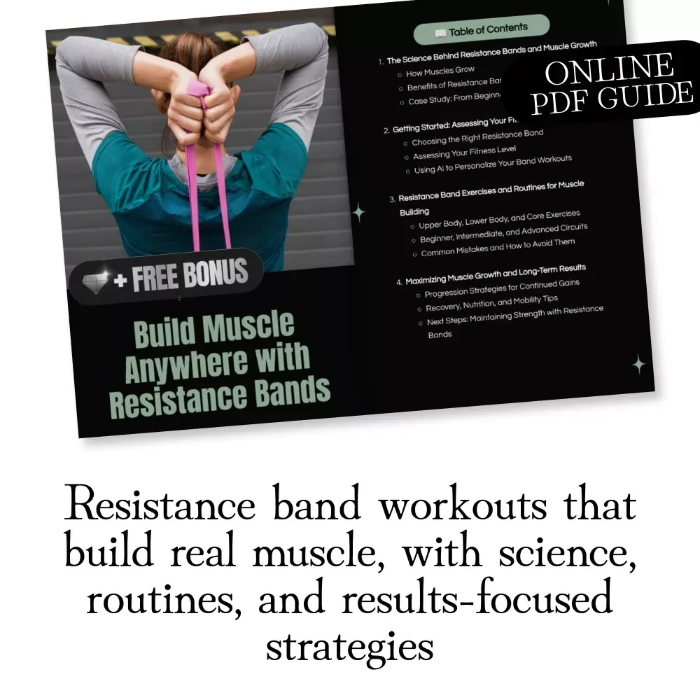 Build Muscle Anywhere with Resistance Bands | Digital Fitness Guide for Strength Training