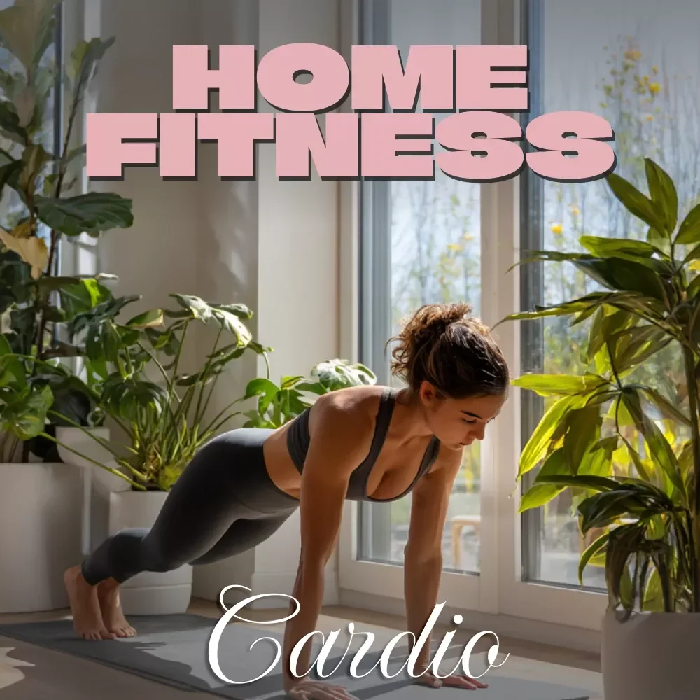 Home Fitness Cardio | At-Home Cardio eBook for Beginners to Intermediate | Simple No-Equipment Workouts, AI-Powered Training Plans & Motivation Tips