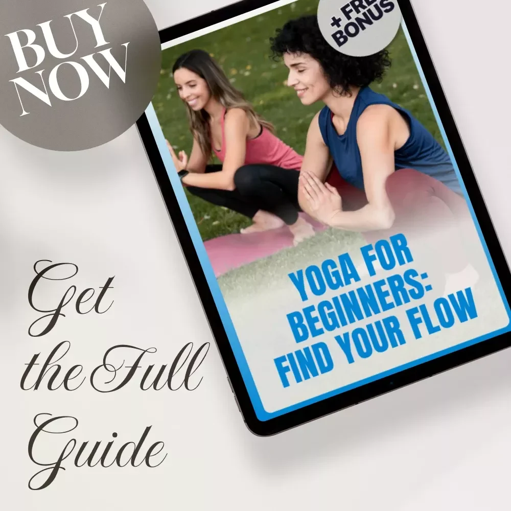 Yoga for Beginners: Find Your Flow eBook | Digital Download Guide, Yoga for Women, Mindfulness, Breathing, Basic Poses, AI Yoga Tools