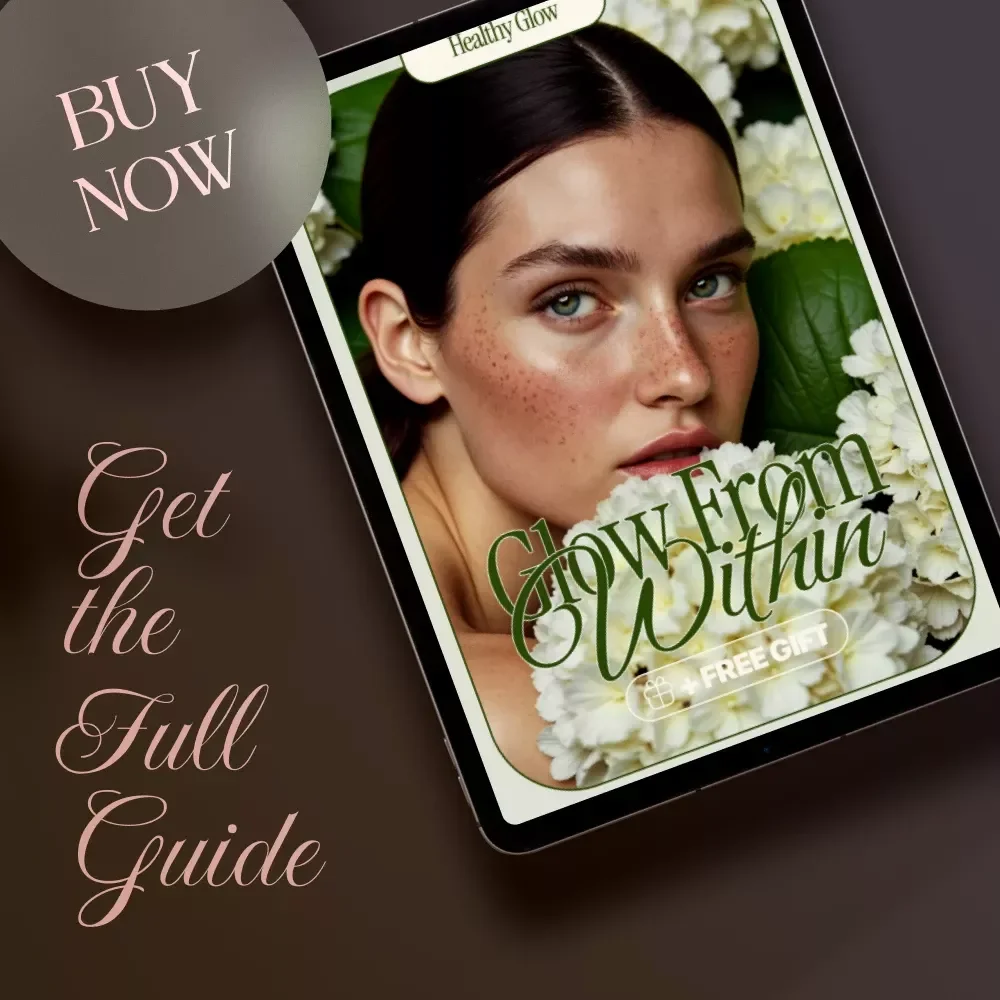Glow from Within | Skin Nutrition Guide, Healthy Meal Planning, AI-Powered Skin Diet, Clear Skin eBook, Digital Download Wellness Resource