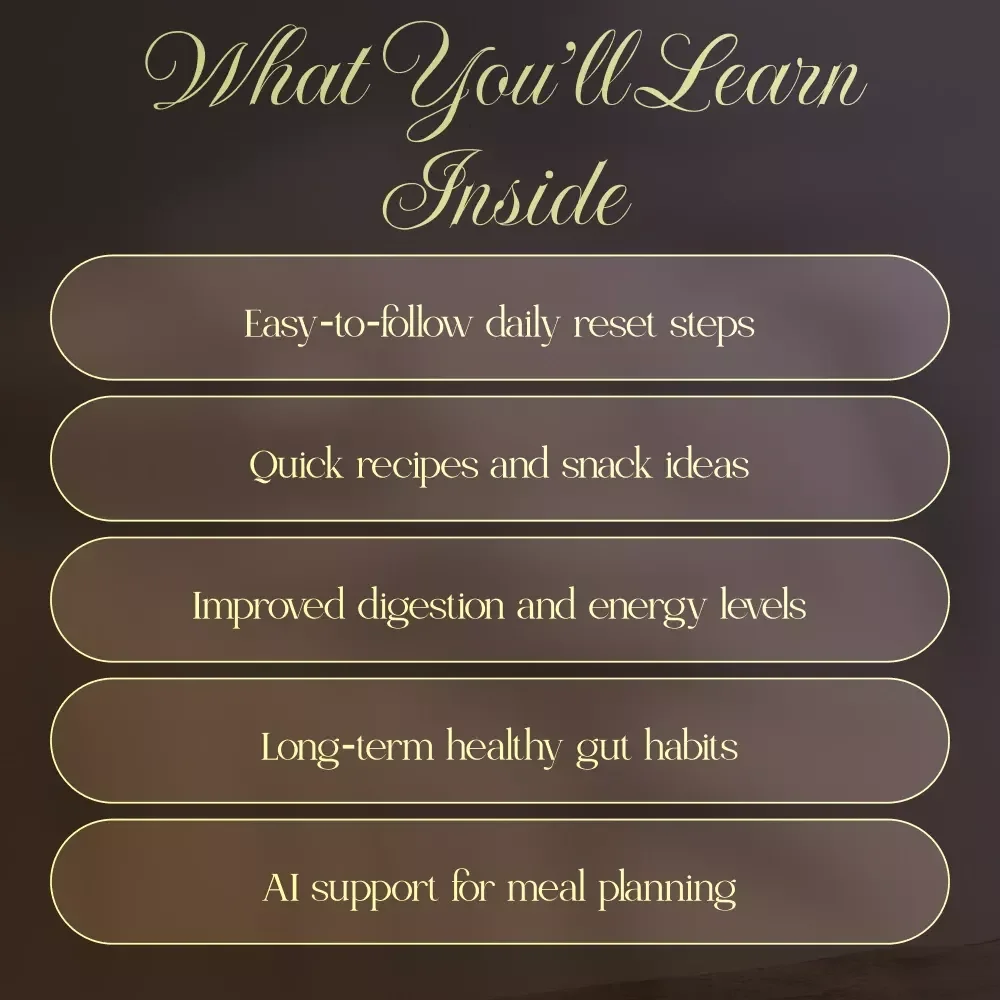 2-Week Reset Plan for Digestion, Energy, and Wellness | Complete 2-Week Gut Reset Plan Digital Guide for Improved Digestion, Energy, and Long-Term Wellness